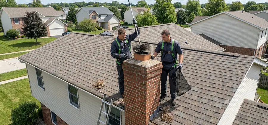 Bird Removal From Chimney in Peachtree Corners