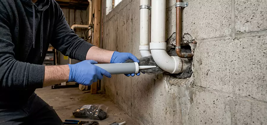 Mouse Proofing Pipes in Peachtree Corners