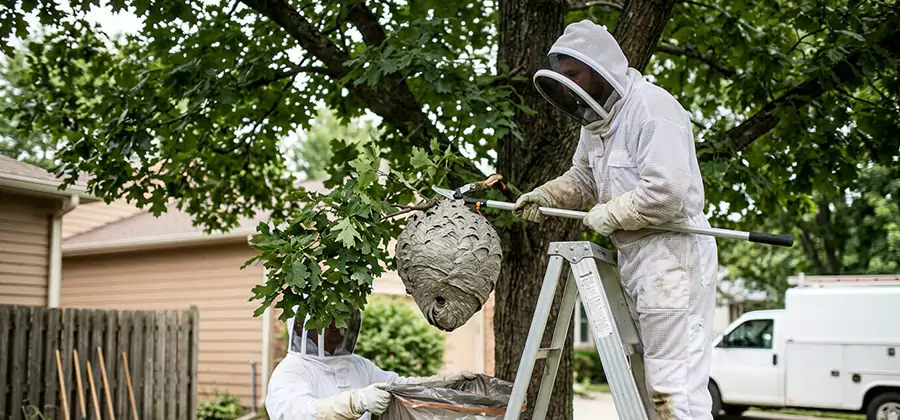 Wasp Nest in Tree Removal Peachtree Corners